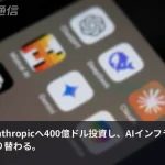 競合を育てるGoogleの賭け——Anthropicへの400億ドルが示すAIインフラの新秩序