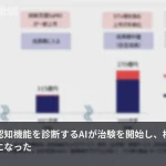 専用機器もいらない、音声だけで認知機能を解析するAIが治験を開始した